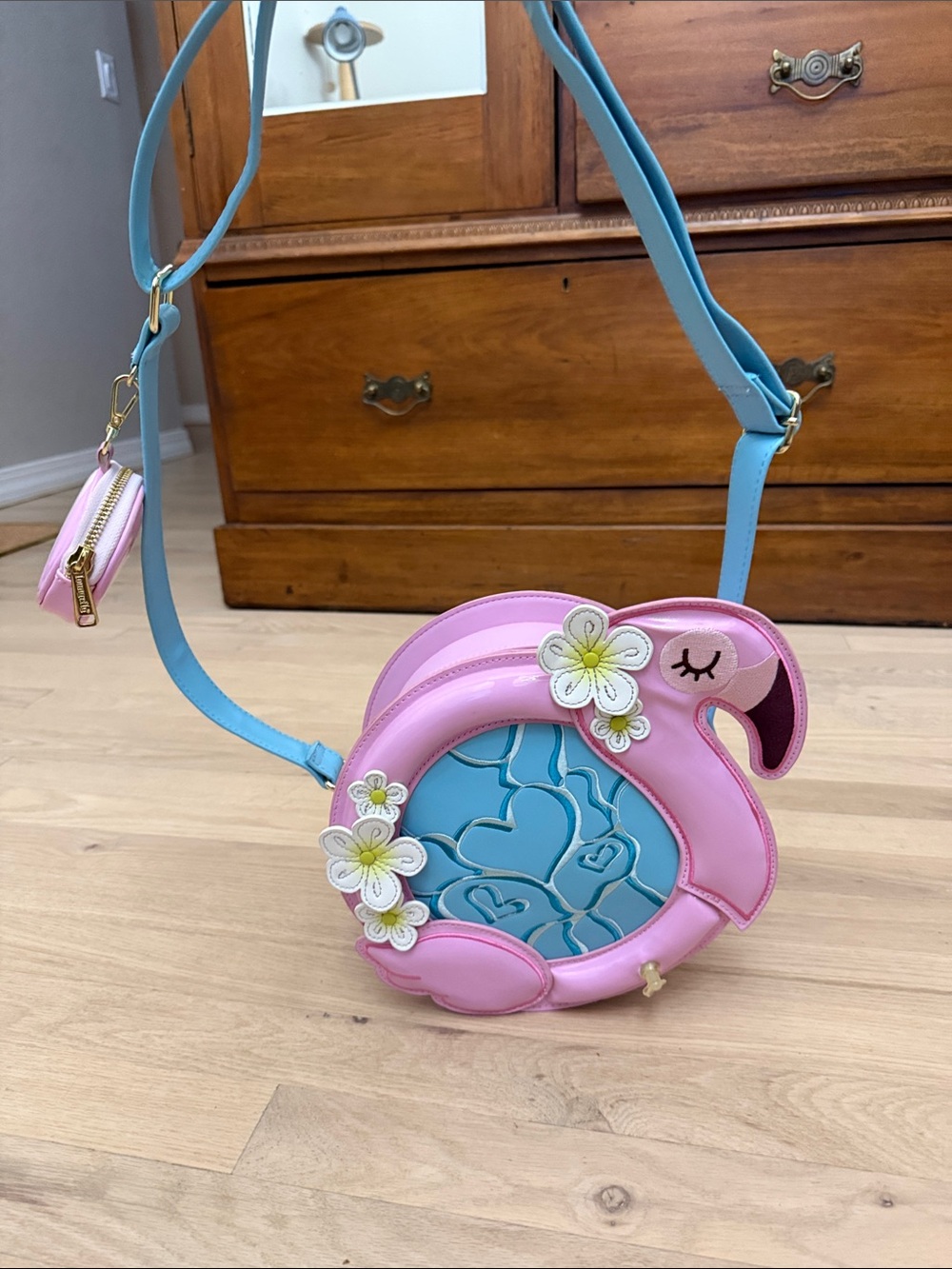 Loungefly Pink Flamingo purse